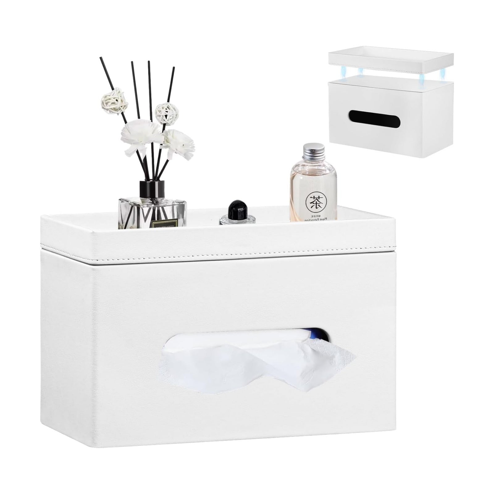 Detachable Storage Tray / Cream White