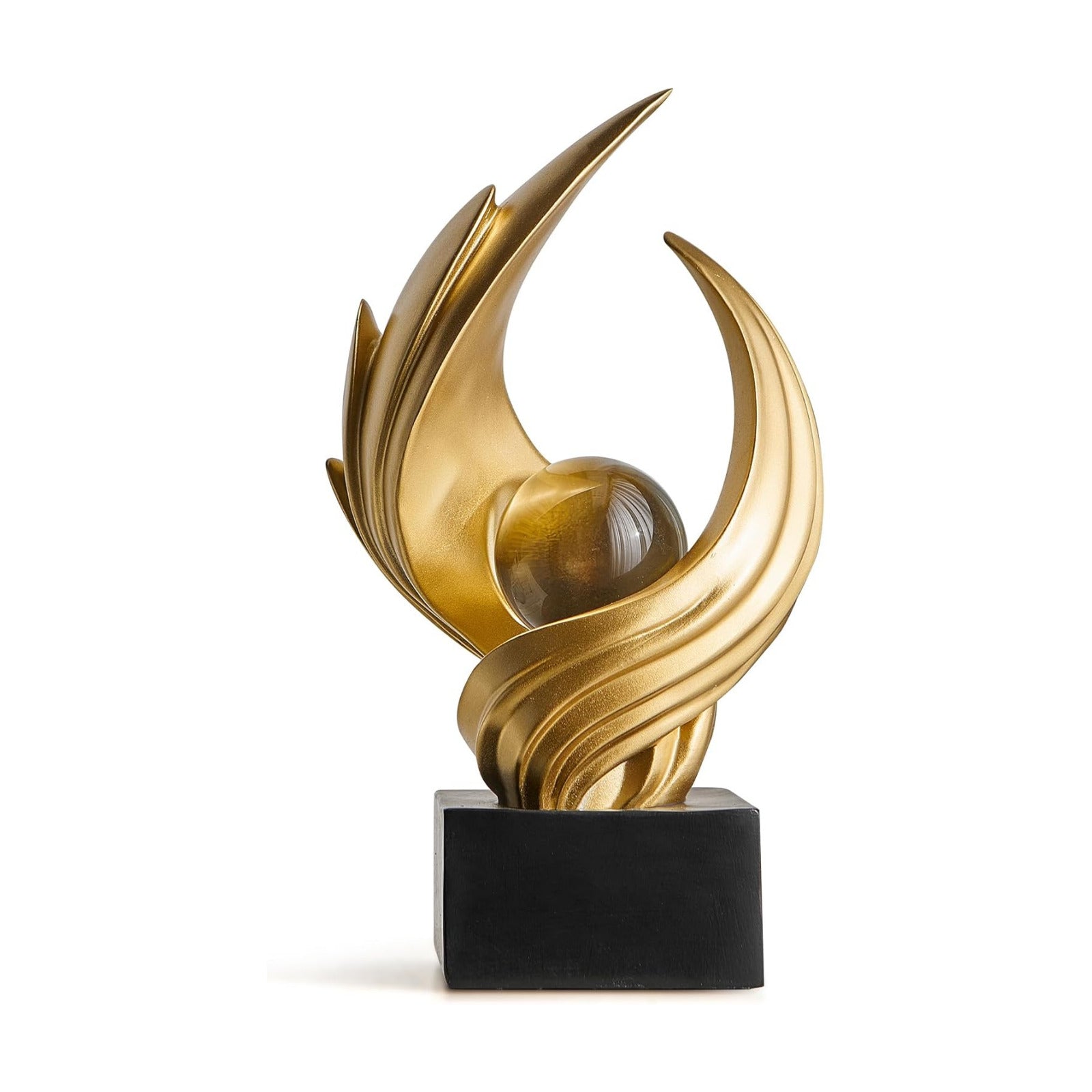 Resin Decorative Statue / Gold
