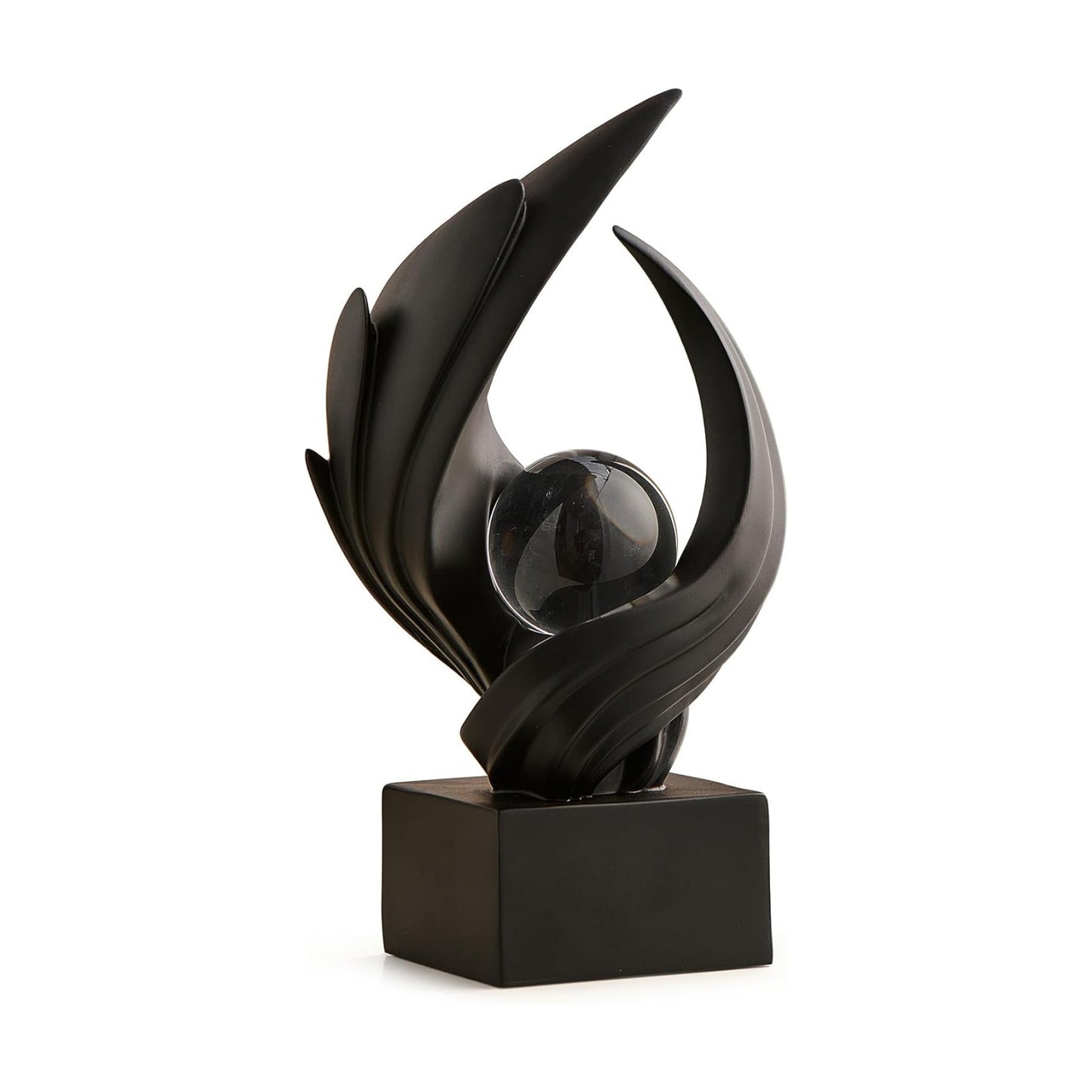 Resin Gold Decorative Statue / Black