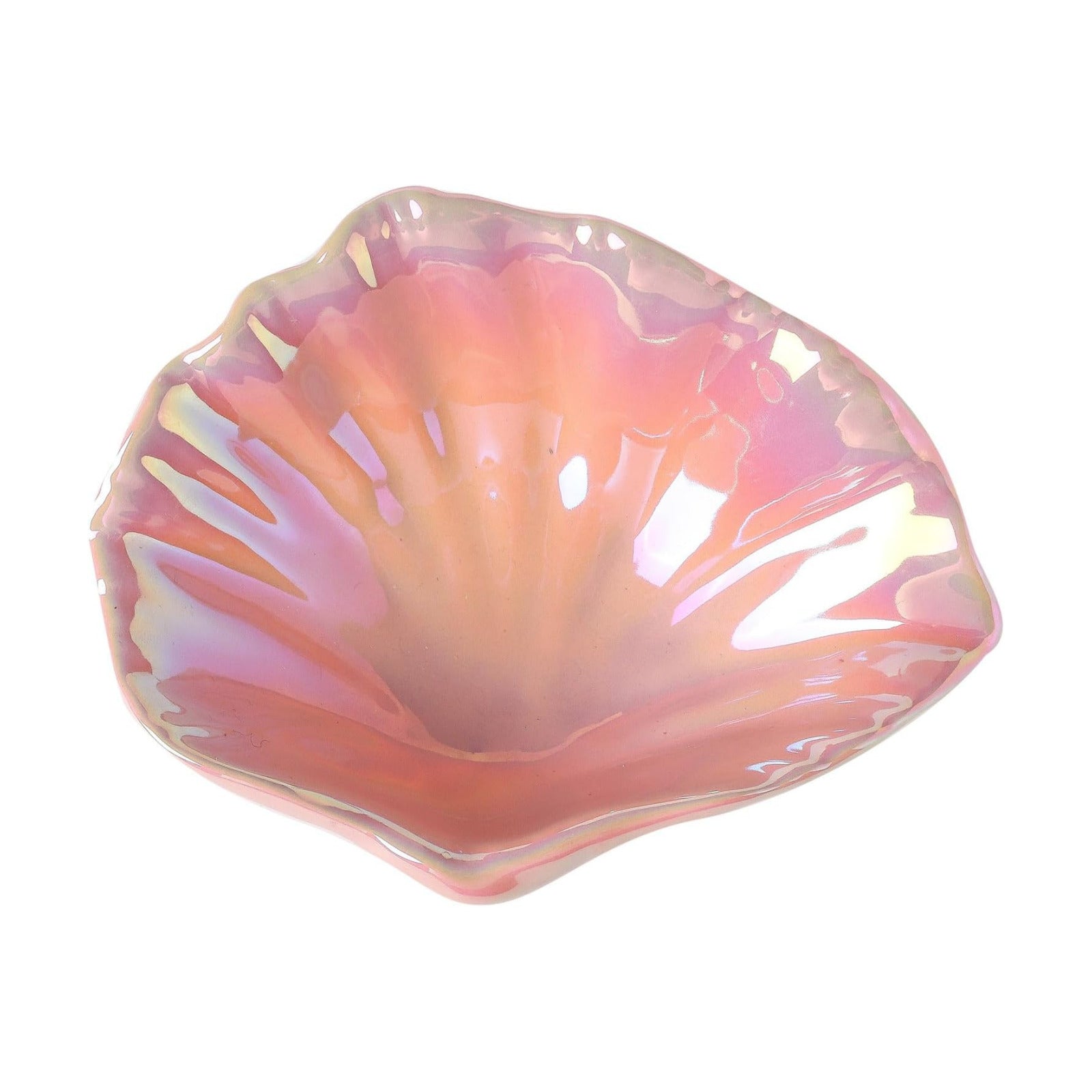 Jewelry Tray / Ceramic Jewelry Dish / Colorful Pink / 5.75 Inch