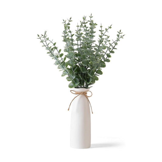 Boho Home Decor Plant / White / Set of 20