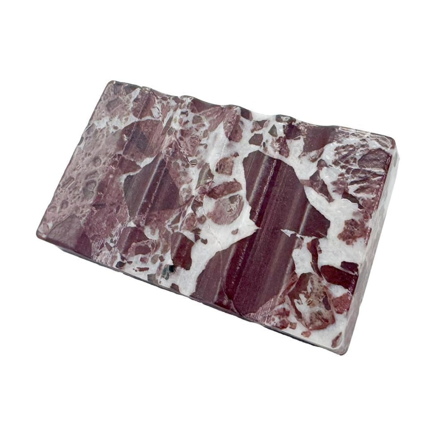 Stone Tray Stand Organizer / Rose / Natural