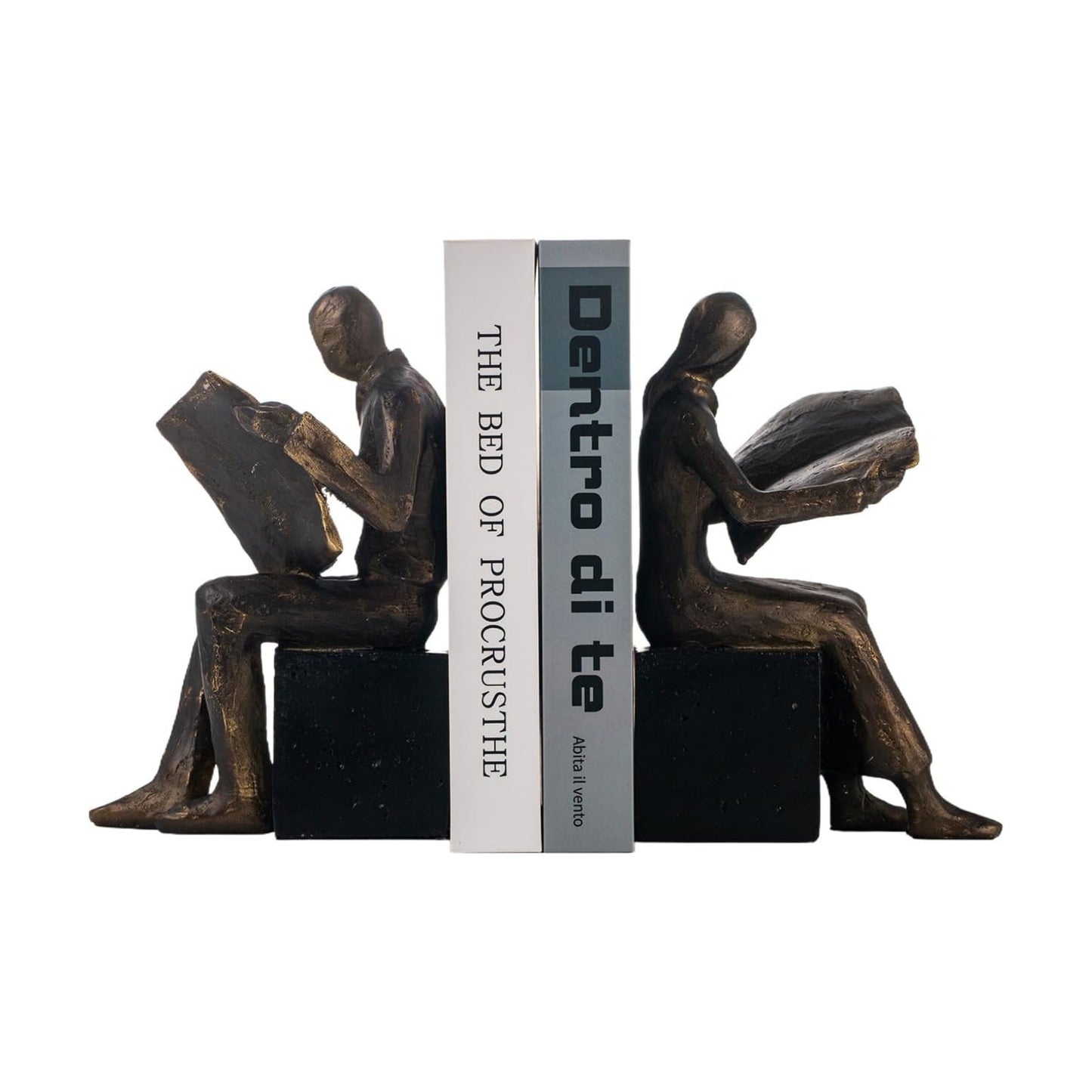 Decorative Bookends / Heavy Duty Book Holder Non-Slip / Newspaper Reader