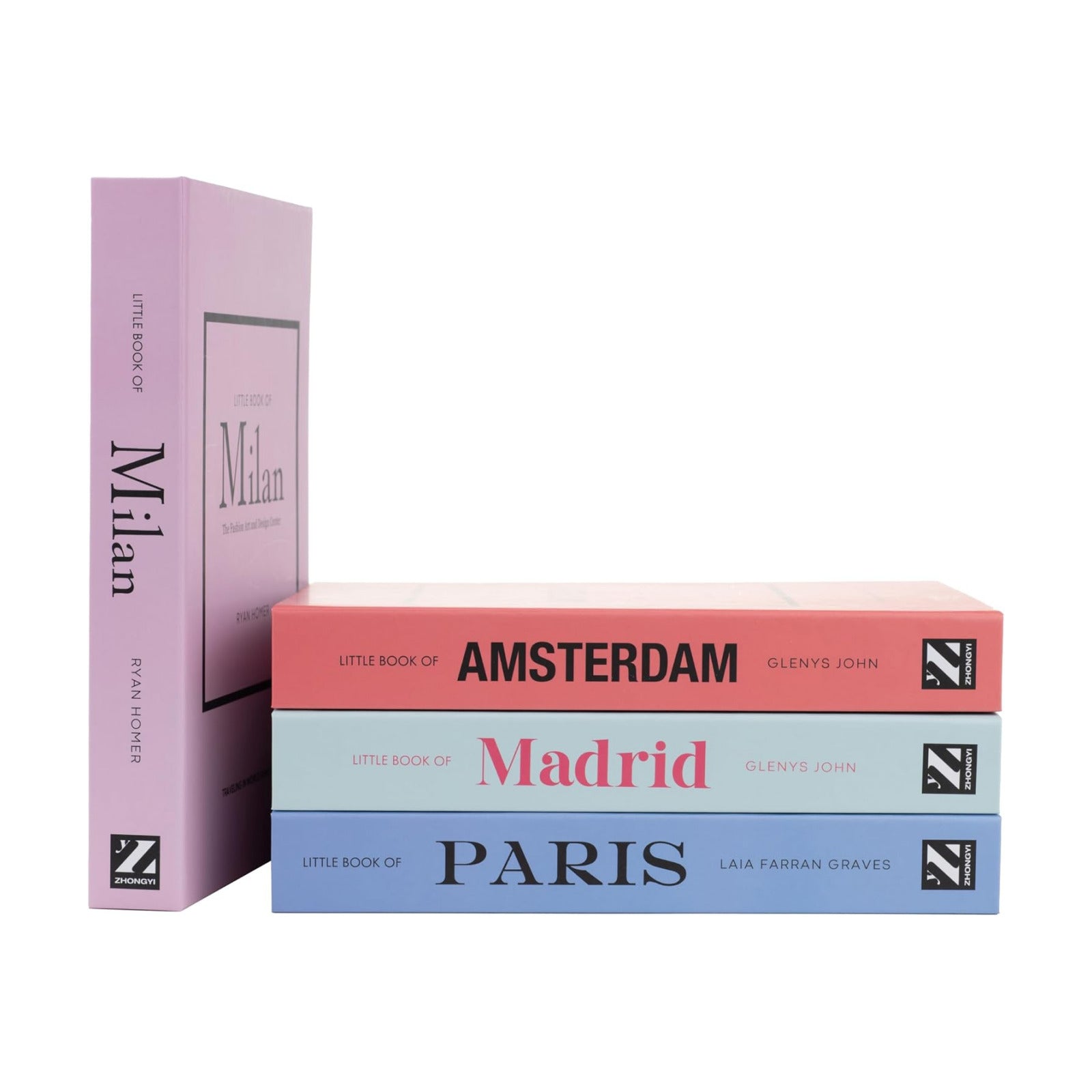 Not Real Books / Pastel_medium / Set of 4