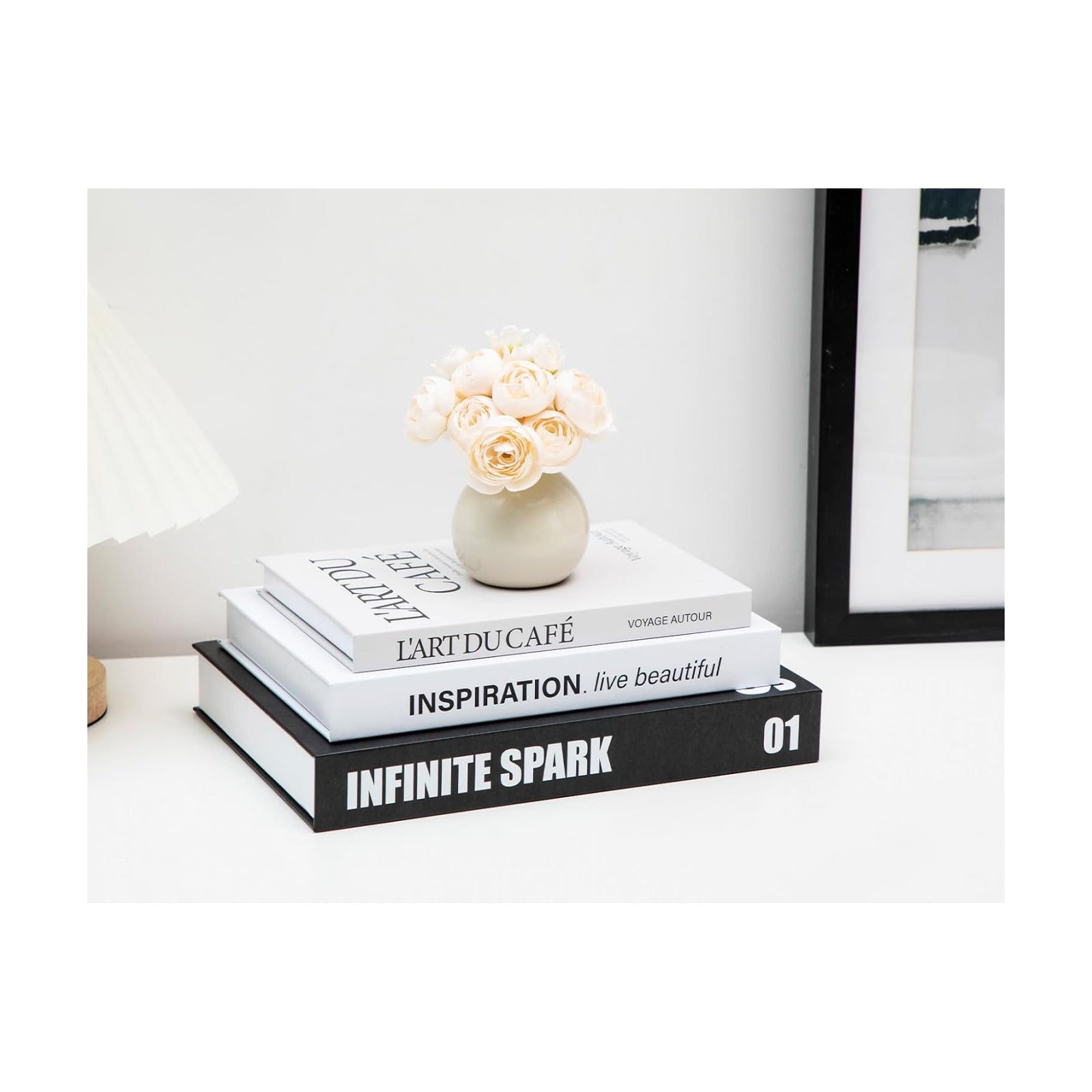 Fake Faux Books for Chic Trendy Home Decor / Stockholm