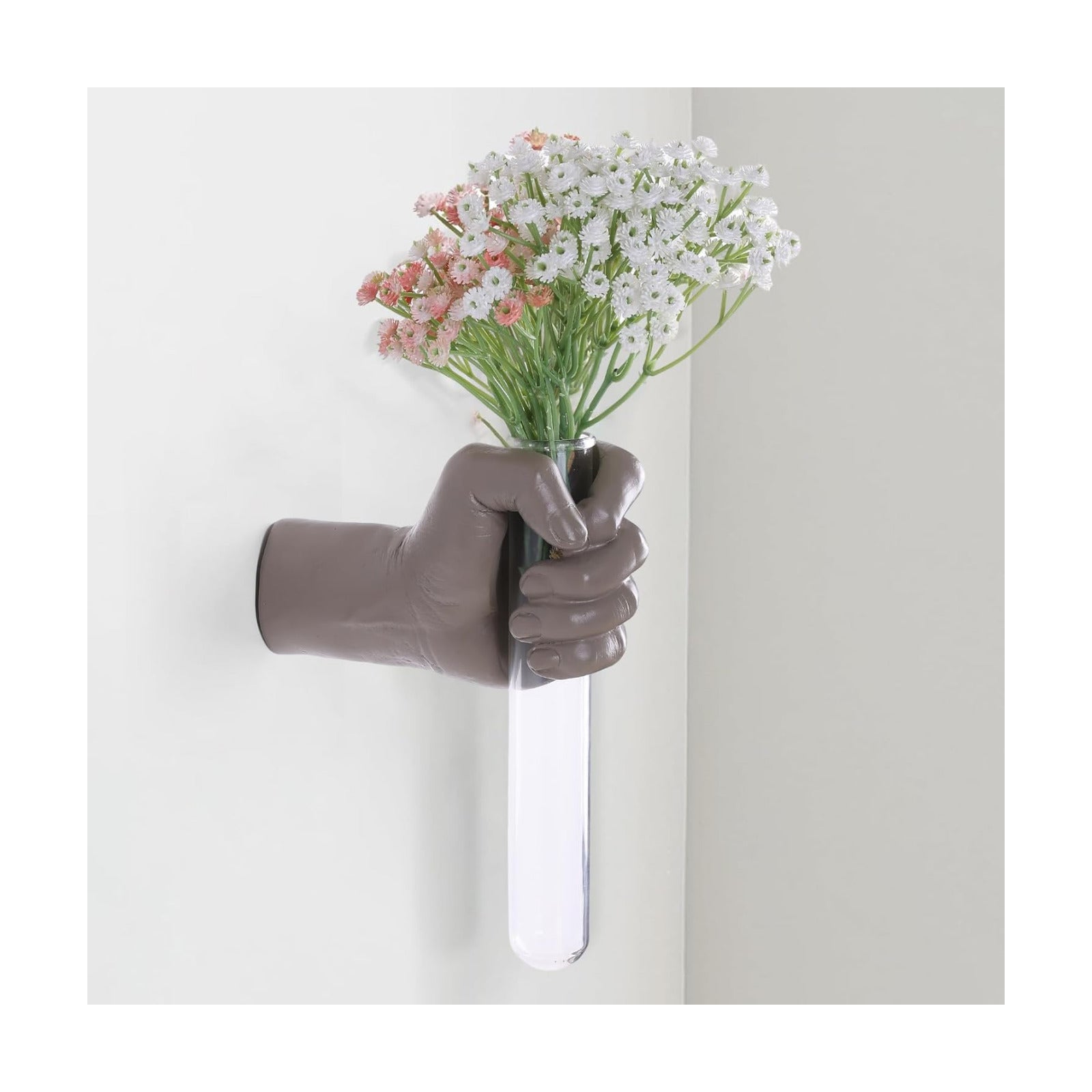 Funky Flower Vase / Beige