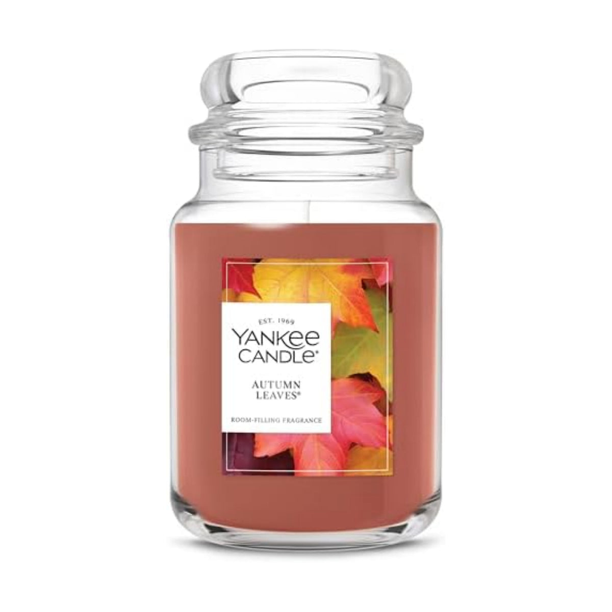 Yankee Candle Autumn Leaves Scented Candle, 22oz Large Jar