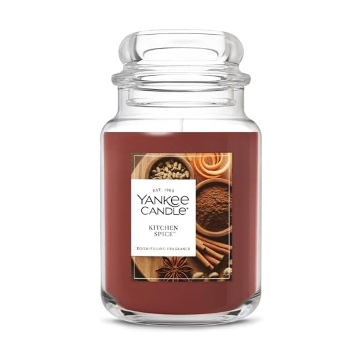 Yankee Candle Kitchen Spice Scented Candle, 22oz Large Jar