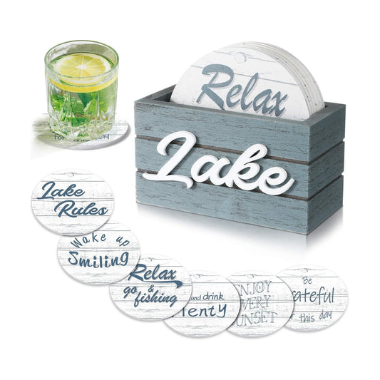 Holder for Drinks / Bright Color / Set of 6