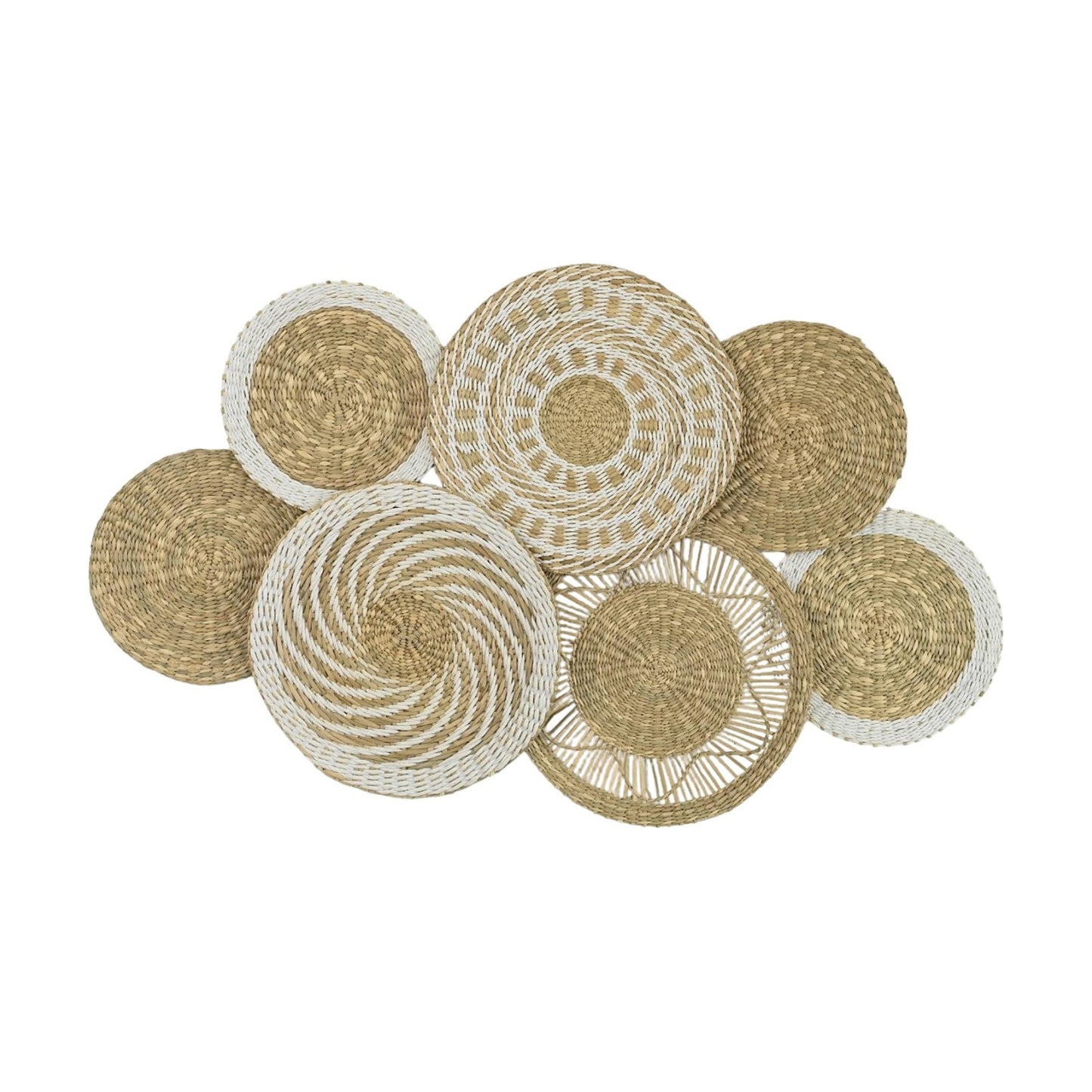 Boho Basket Wall Art / Medium / Natural