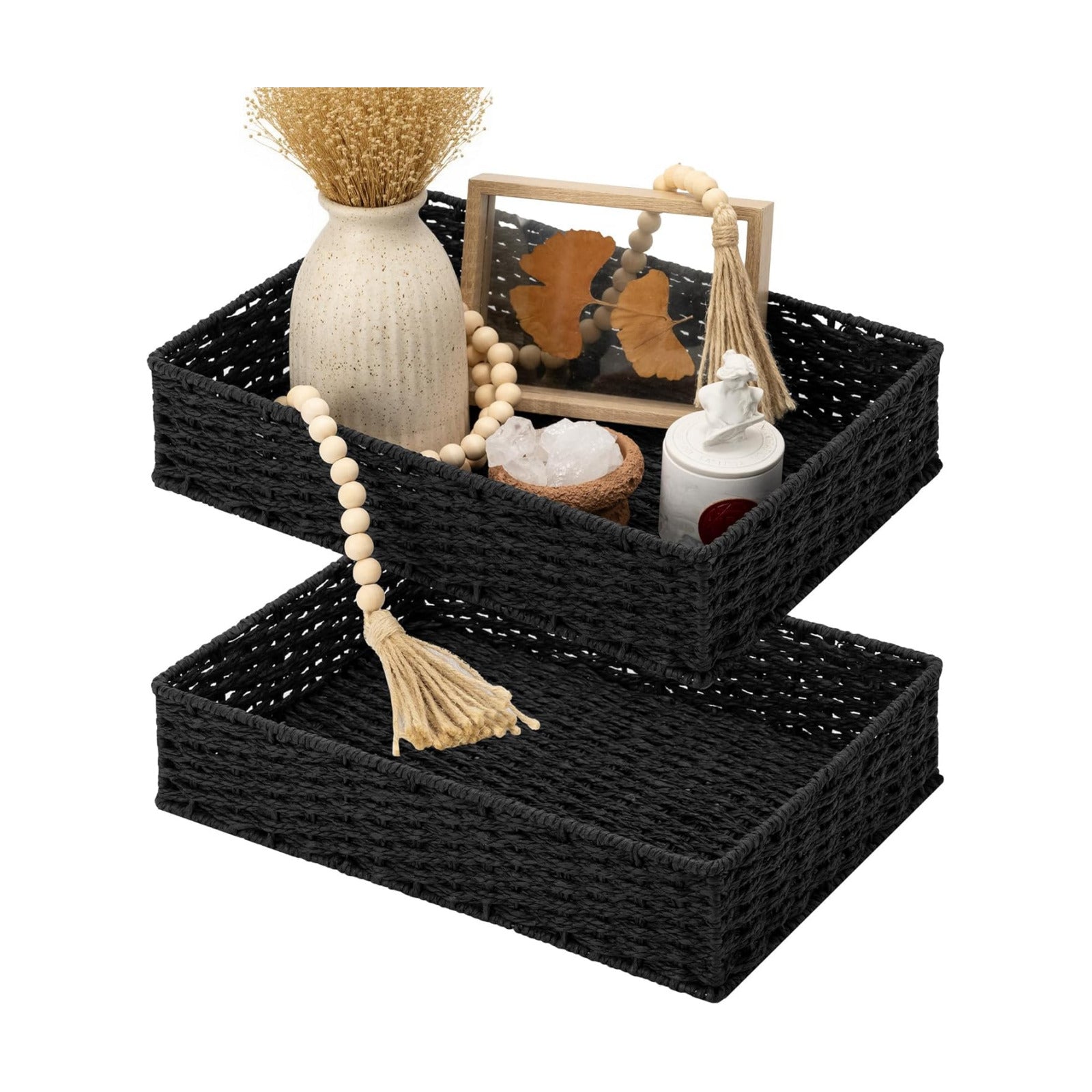 Toilet Paper Baskets / Black