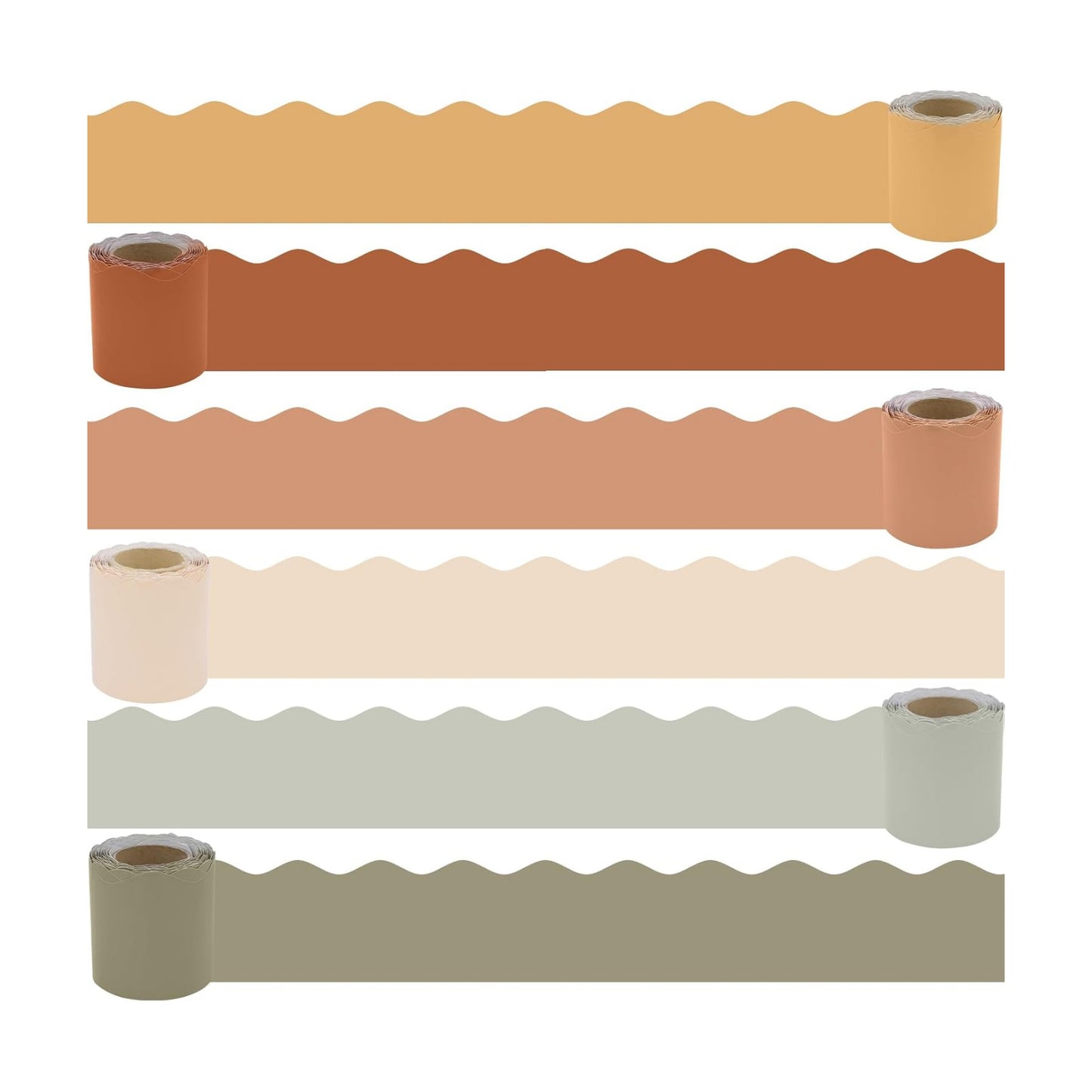 Boho Classroom Bulletin Board Borders Set / Deep Boho / 216 Inch