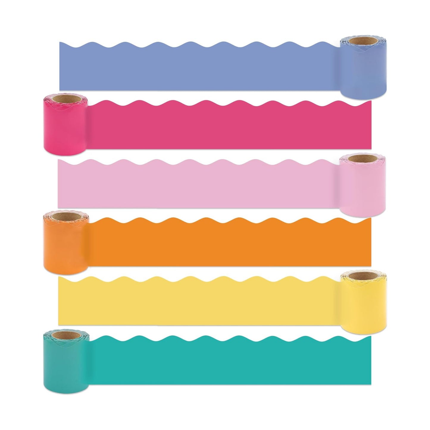 Classroom Must Haves Scalloped Border Trims / Summer / 216 Inch