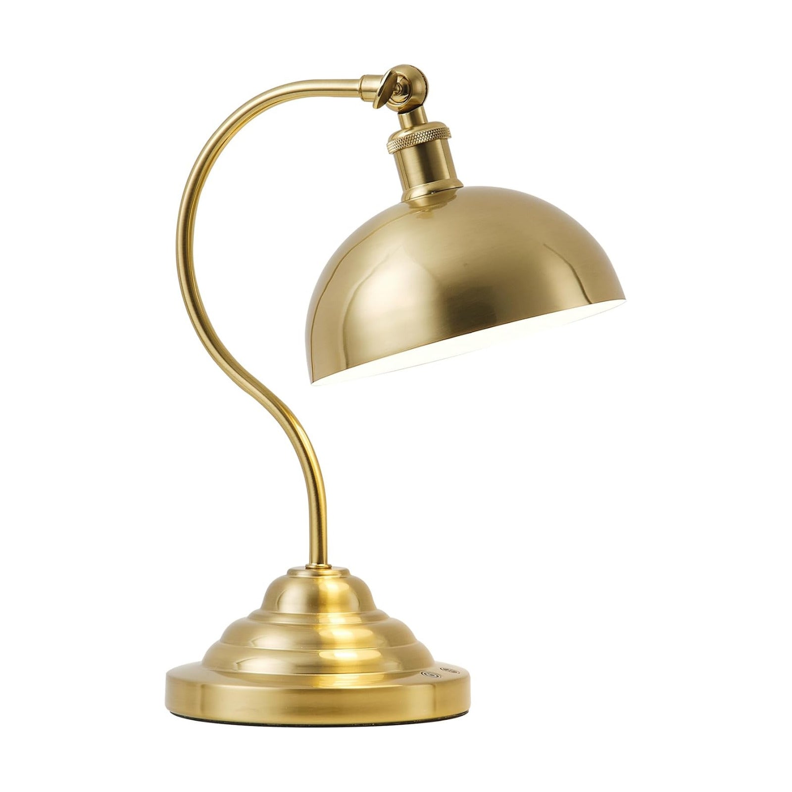 Battery Operated Desk Lamps / Brass