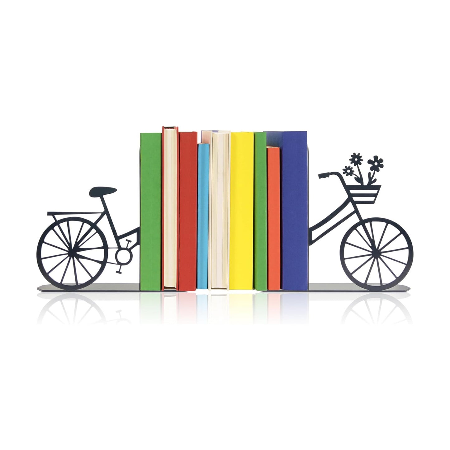 Bicycle Bookends Metal Bike Decor Bicycle Book Ends