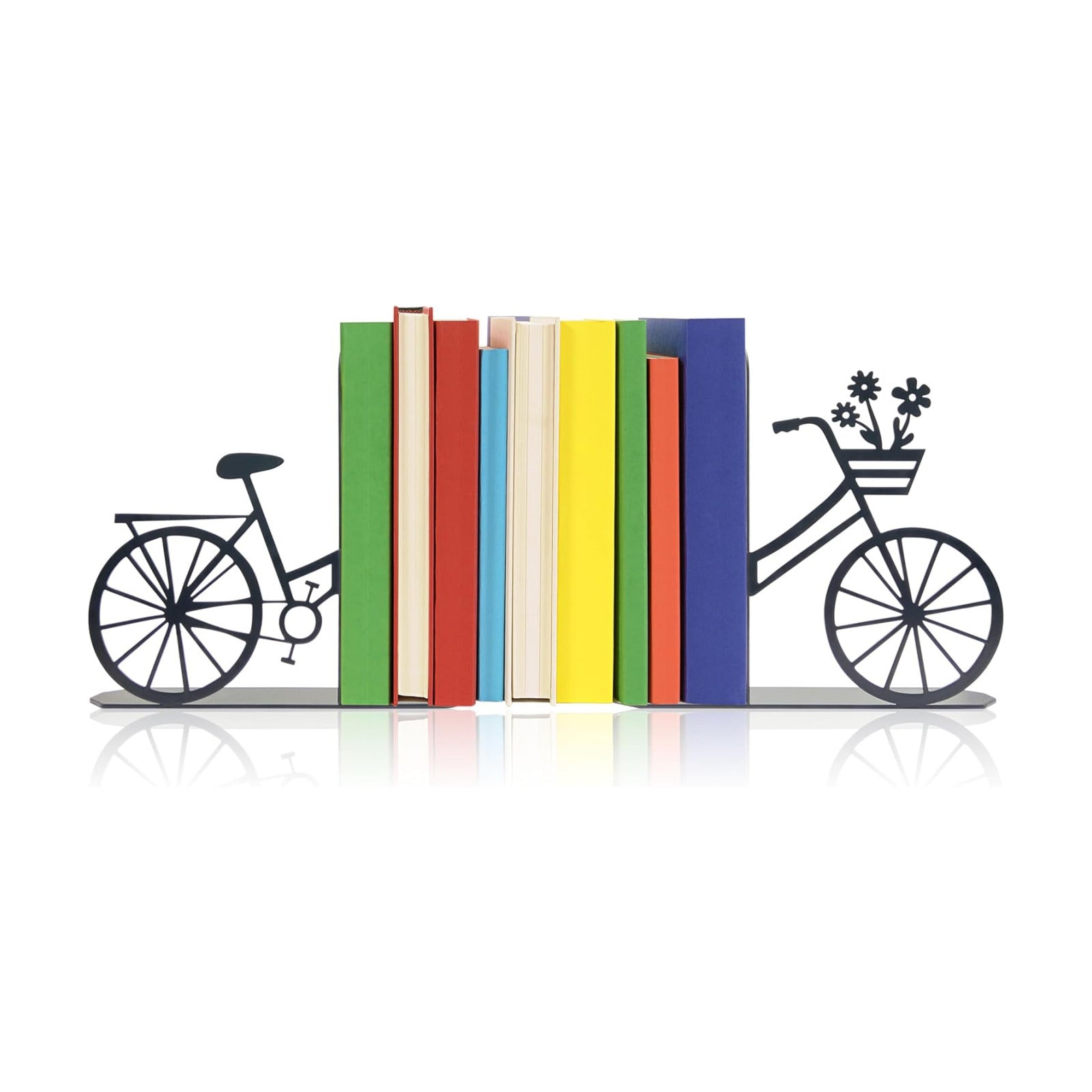 Bicycle Bookends Metal Bike Decor Bicycle Book Ends