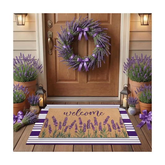 Tinideya 2 23.6 X 35.4 Inches Lavender Purple and White