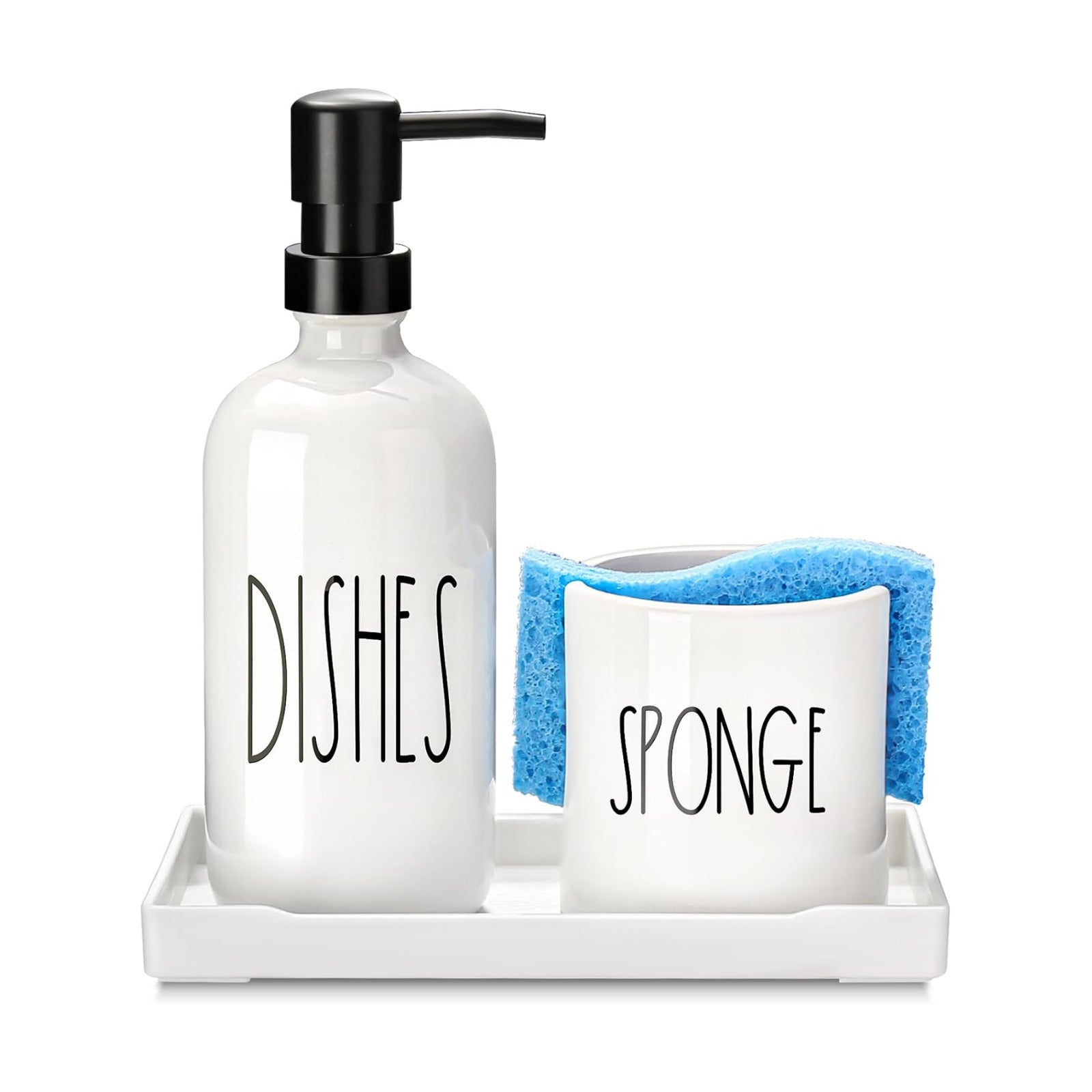 Tray / Sponge Holder / White / 3 Inch