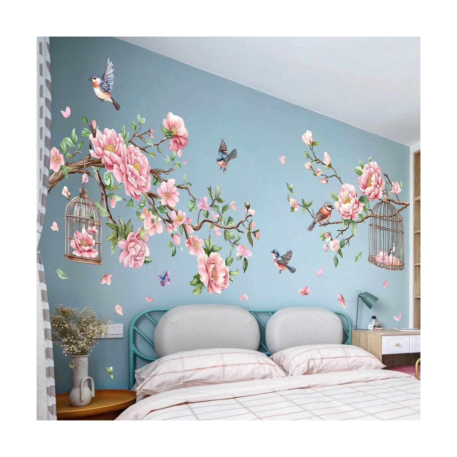 Removable Large Flowers / Tree Branches Wall Stickers
