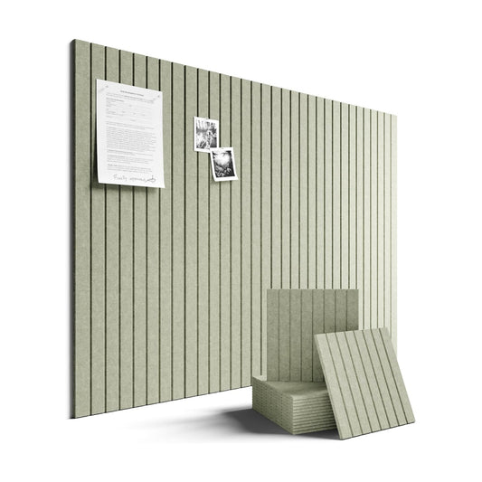 70 Safe Removable Adhesive Tabs / Sage / Fine-stripe 12-pack / 48 x 36 / Set of 12