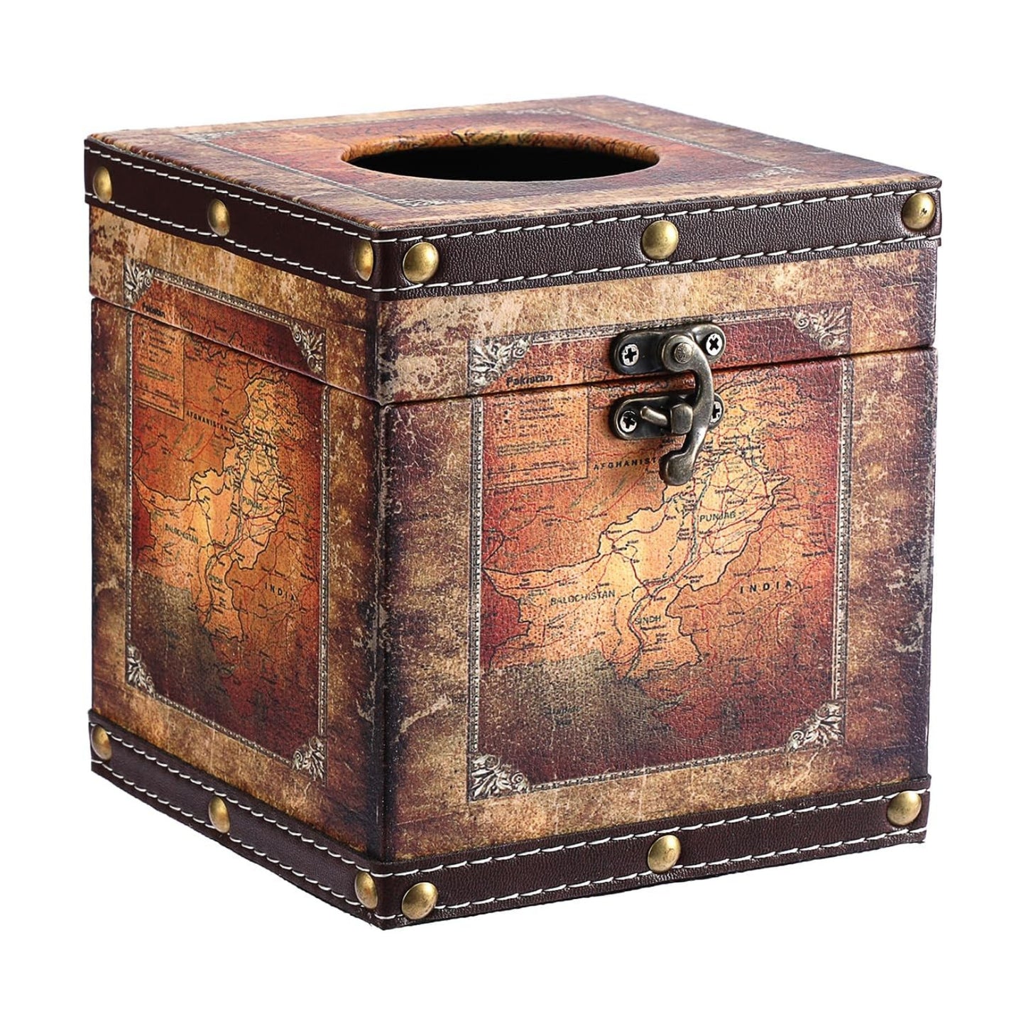 Wooden Aesthetic Tissue Box Cover