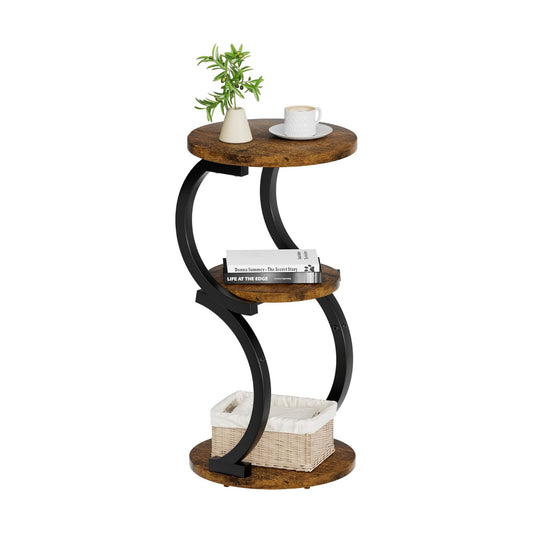 Small Side Table / Rustic Brown