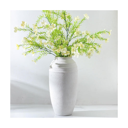 Tall Ceramic Vintage Vase / 12.87 Inch