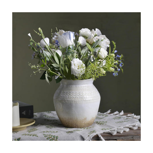 Boho Decorative Vases / White