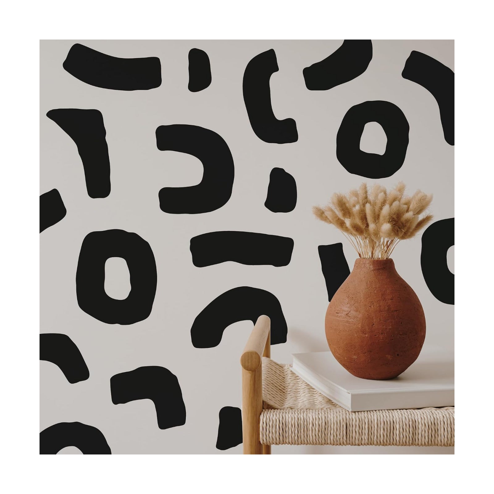 Modern Irregular Shapes Decals / Abstract