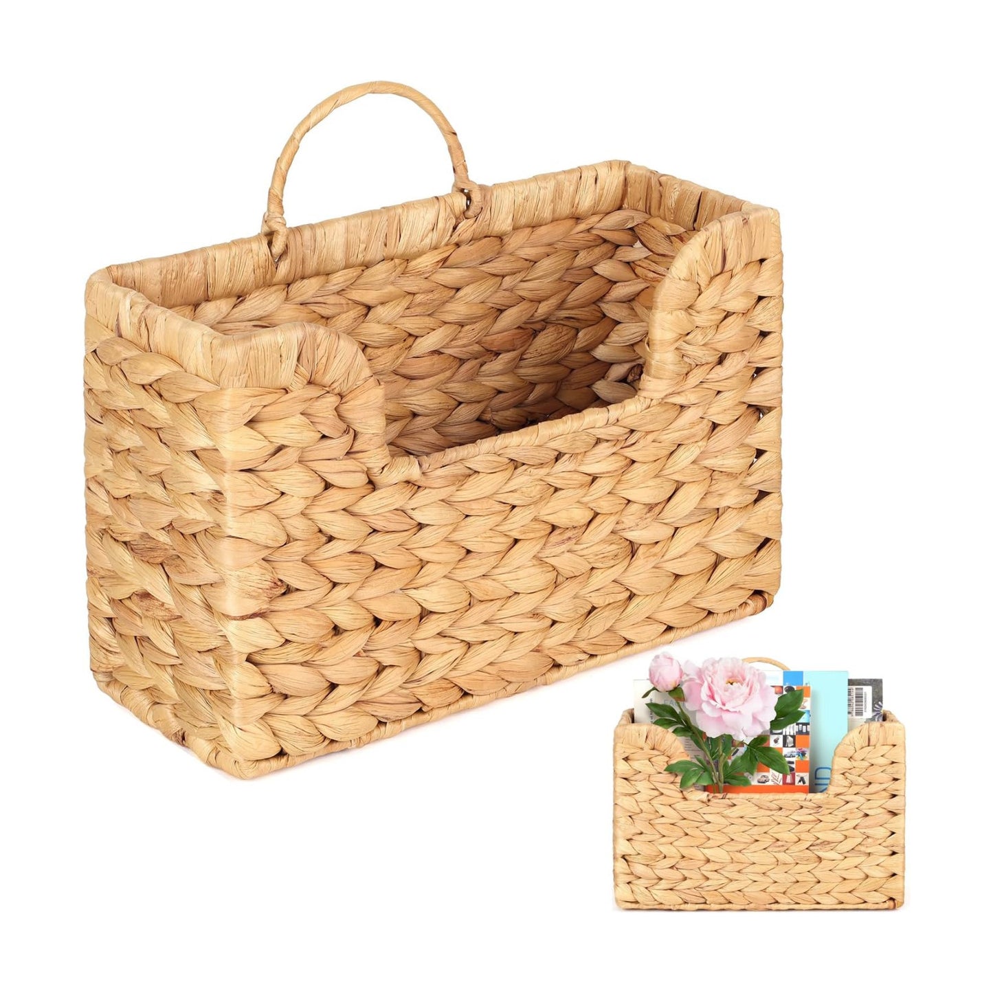 Books & / Natural Hanging Organizer for Mail / Model 1 - Natural Color
