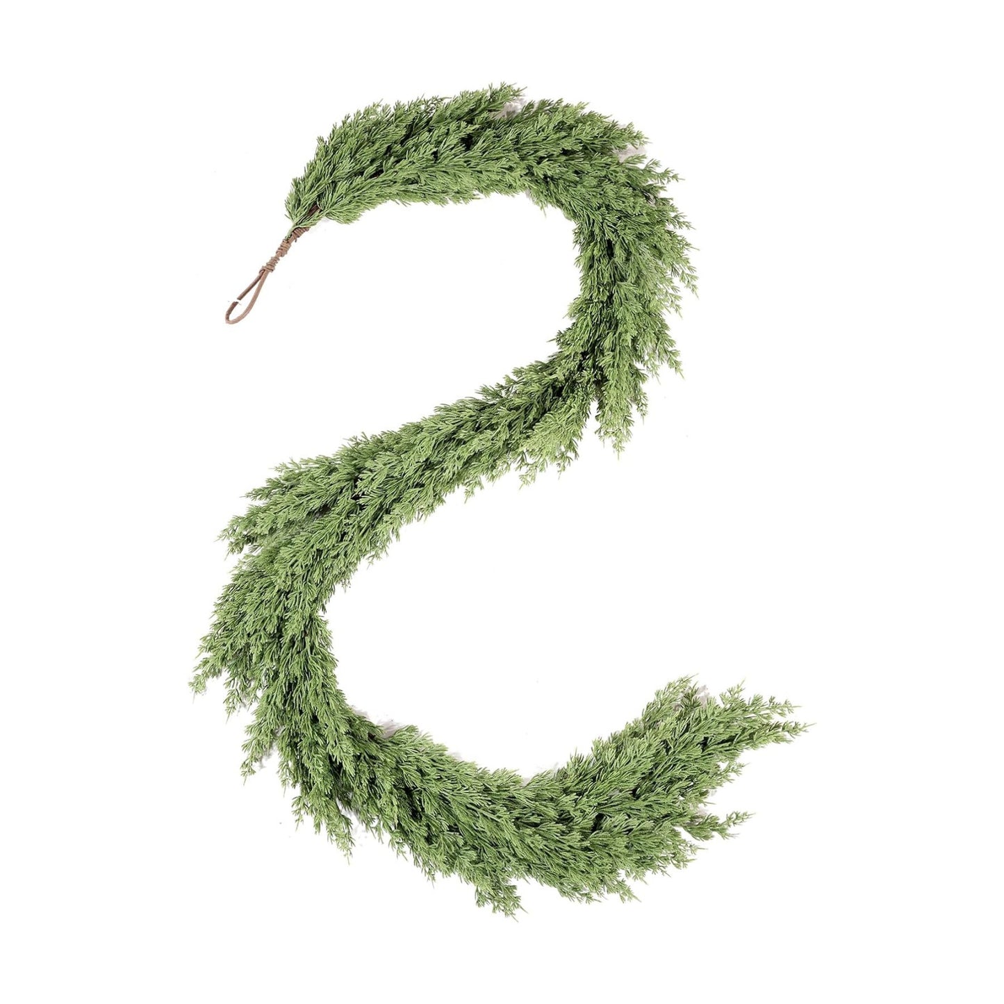 WBHome Real Touch Pinus Garland for Christmas Holiday Seasonal Outdoor/Indoor Home Decor, 6FT Long