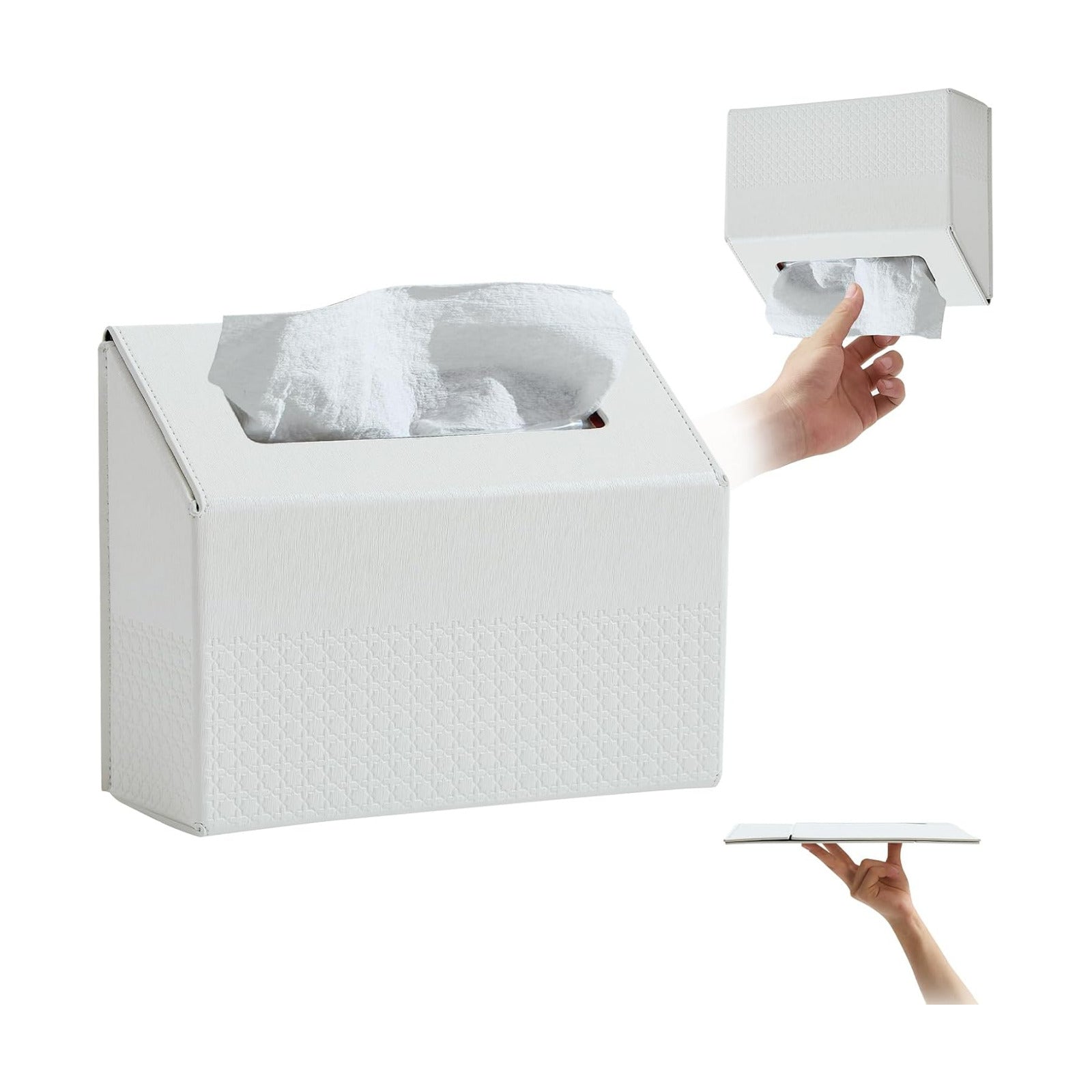Hand Towel Box Cover / Patterned-polar Ice / Patterned Style