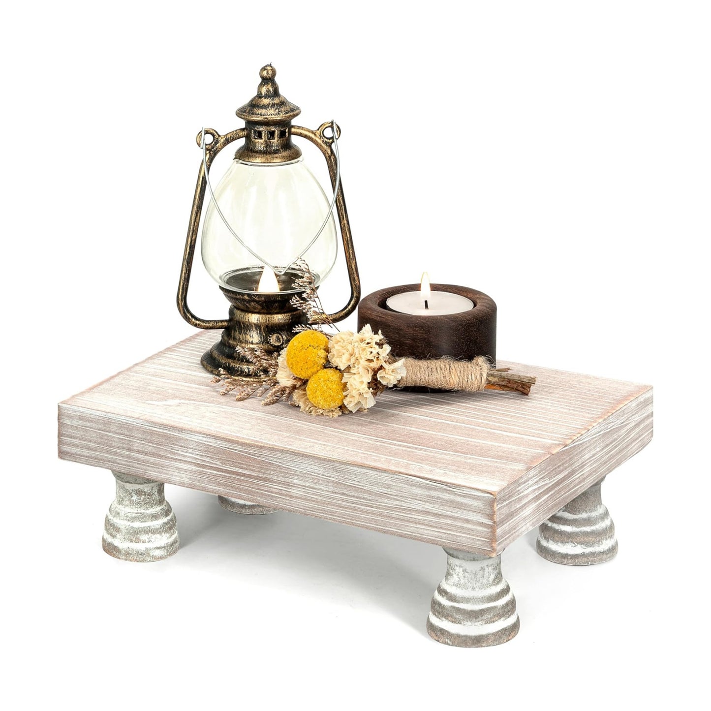 Risers Display Stands for Stylish Home Decor / Natural-fir Wood