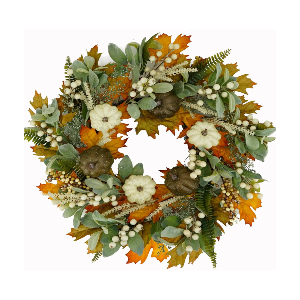 WreathDream Fall Wreaths for Front Door Autumn Wreath for Porch Home Decor
