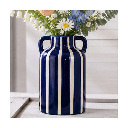 Blue Ceramic Vase / Blue and White 1