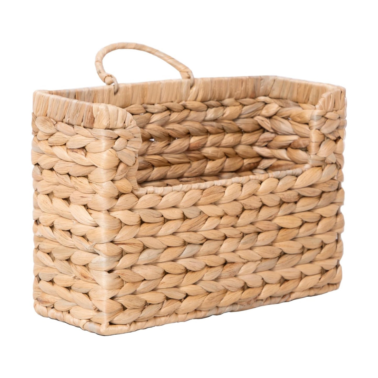 Wicker Front Door Basket / Water Hyacinth