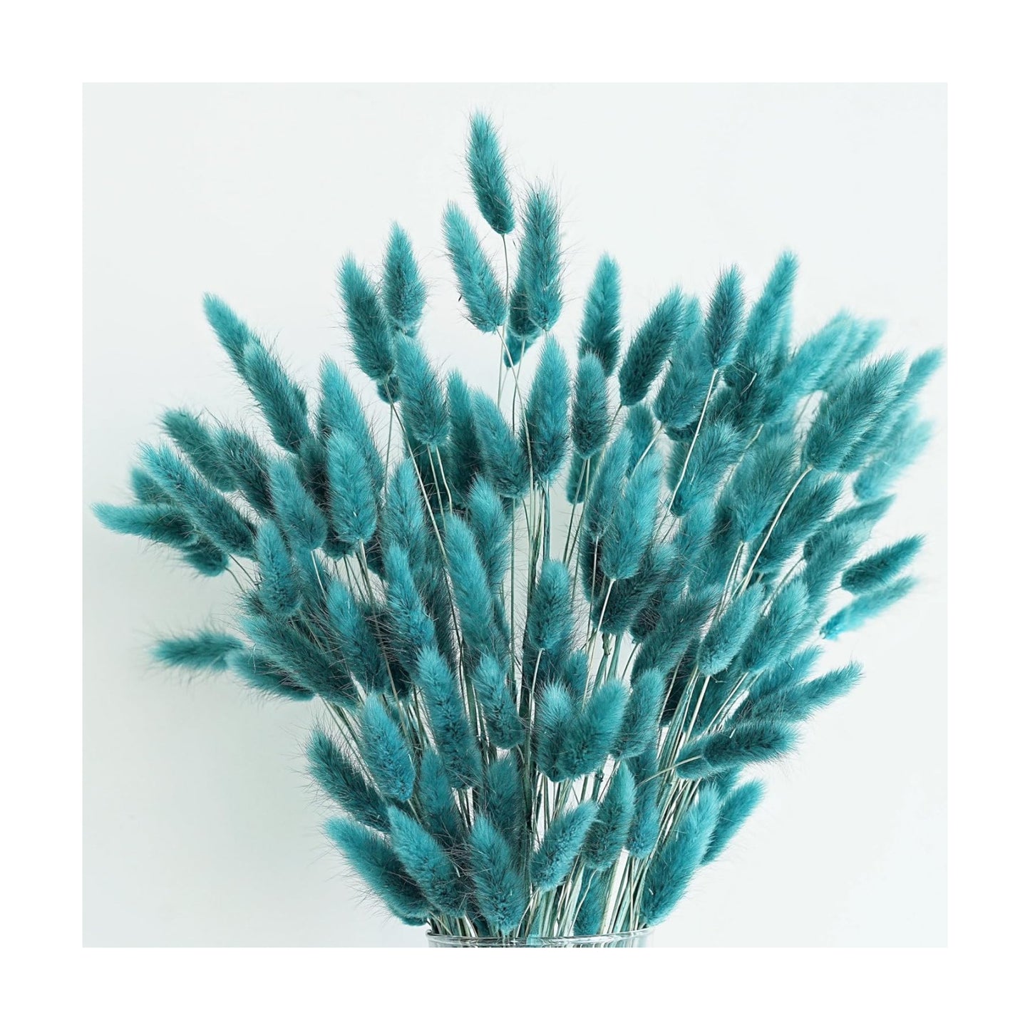 Dry Flowers for Decoration / Teal / Set of 120
