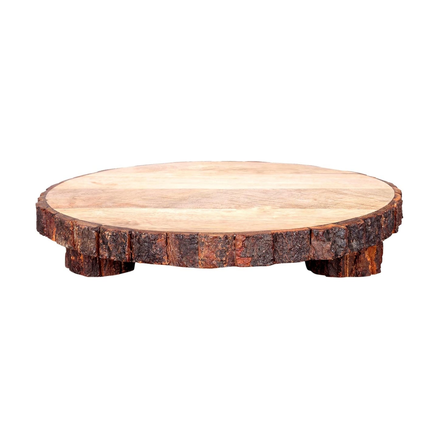 Mango Wood Pedestal Stand