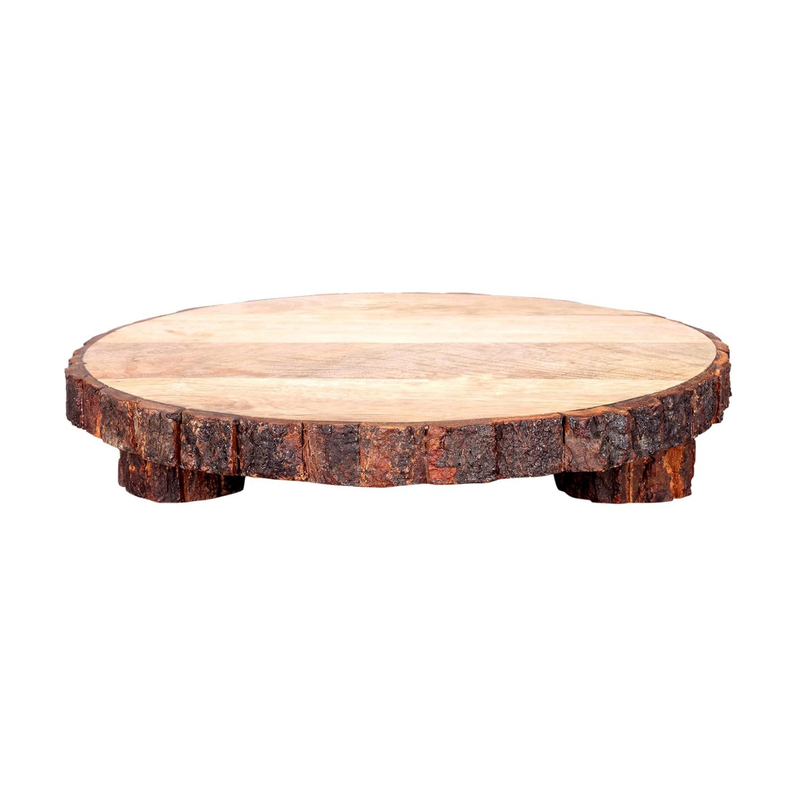 Mango Wood Pedestal Stand