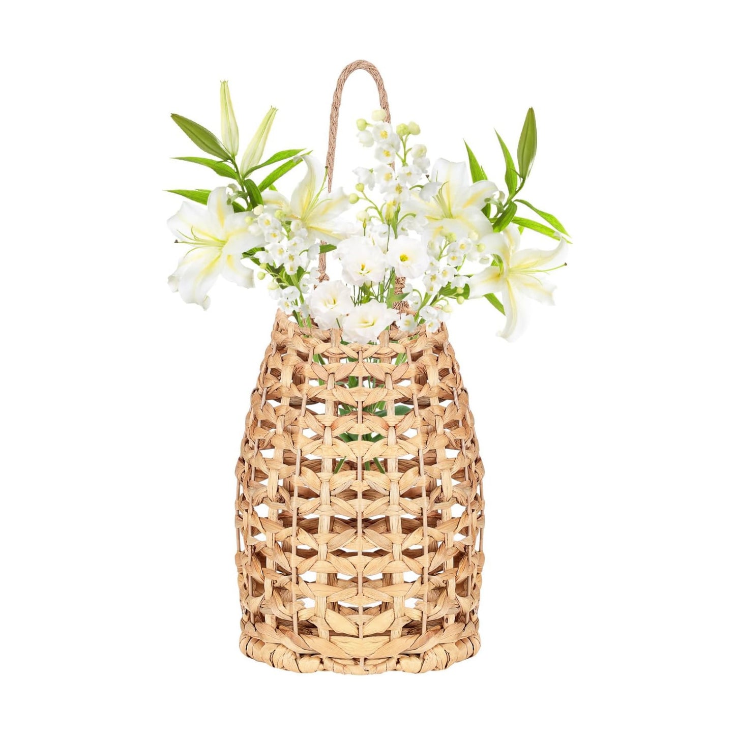 Water Hyacinth Woven Hanging Basket / Color2