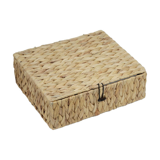 Decorative Woven Basket Boxes / Water Hyacinth / Large