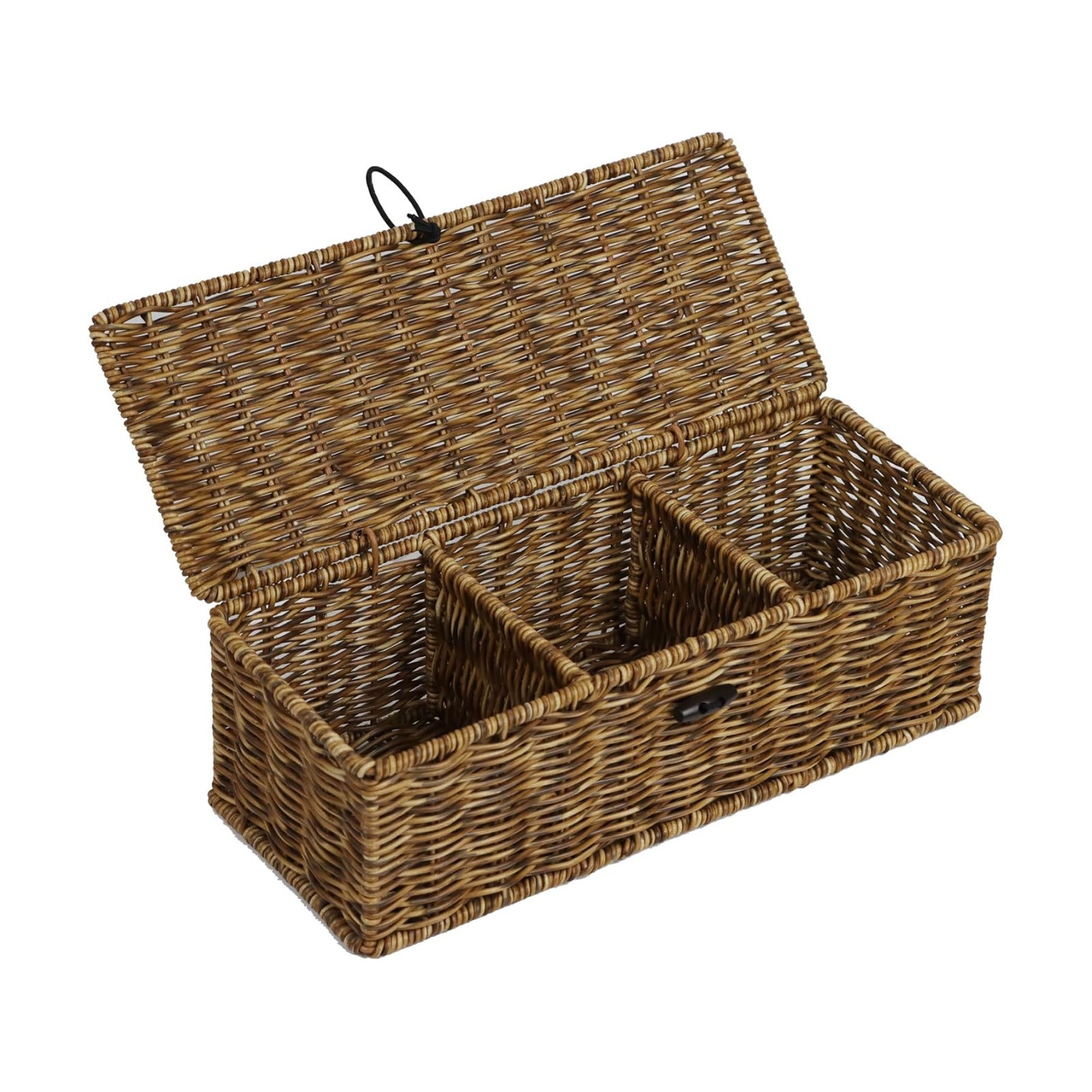 Rectangular Tank Woven Baskets / Brown