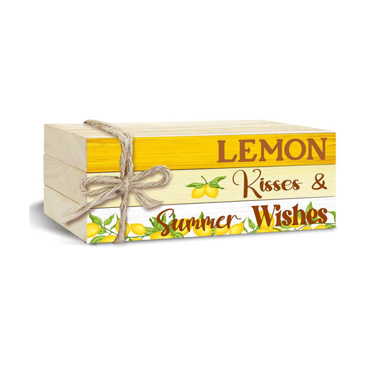Mini Faux Books Decoration / Rustic 11 / Set of 3