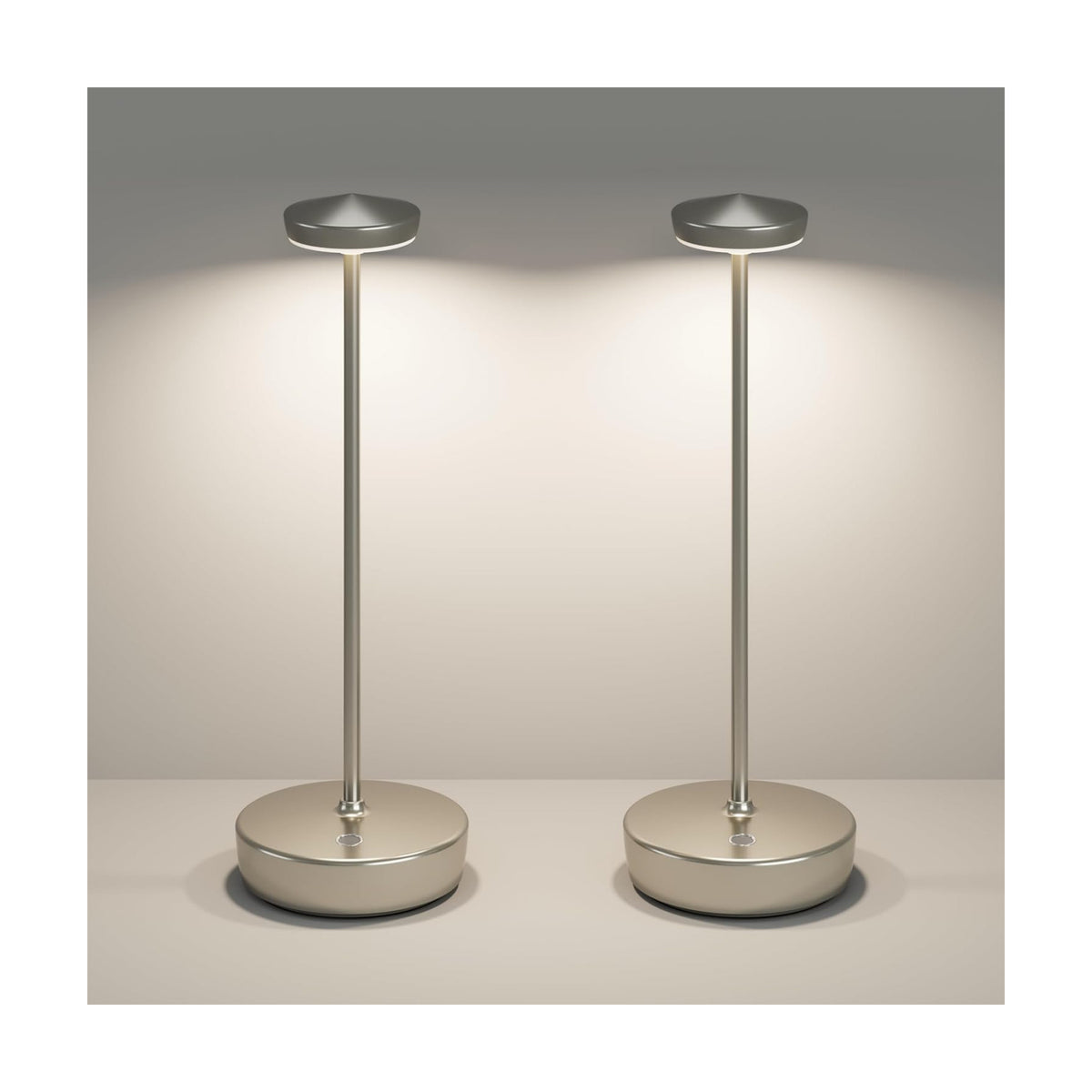Cordless Rechargeable Table Lamp,LED Portable Touch Battery Table Lights | Portable Touch Table Lamps with Memory