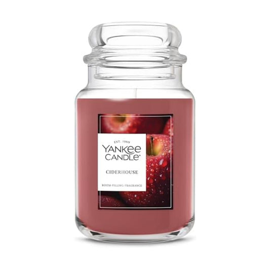 Yankee Candle Ciderhouse Scented Candle, 22oz Large Jar