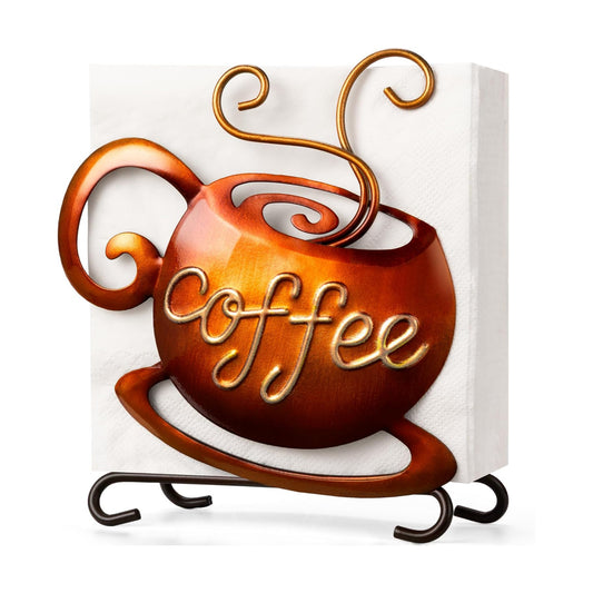 Napkin Holder / Bar Decor Filter Holder for Counter / Coffee
