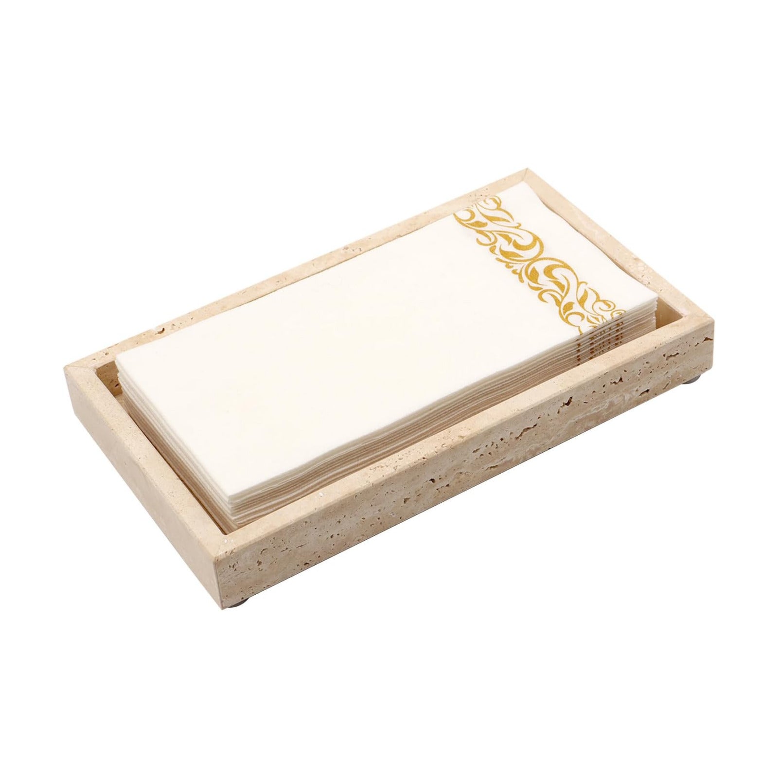 Stone Napkin Holder / 9.7 x 5.5 / Natural