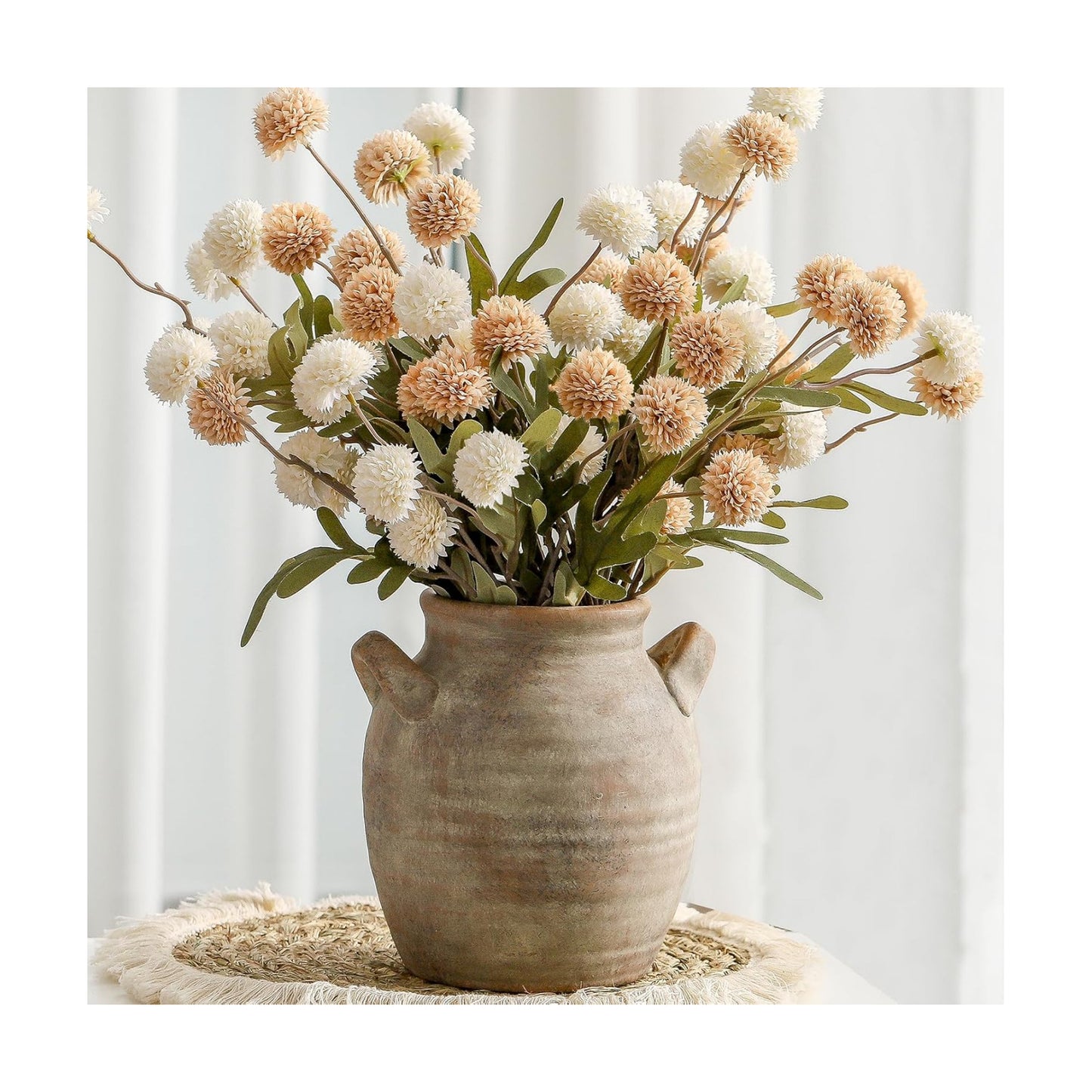 Farmhouse Table Vases / 7.1" Retro
