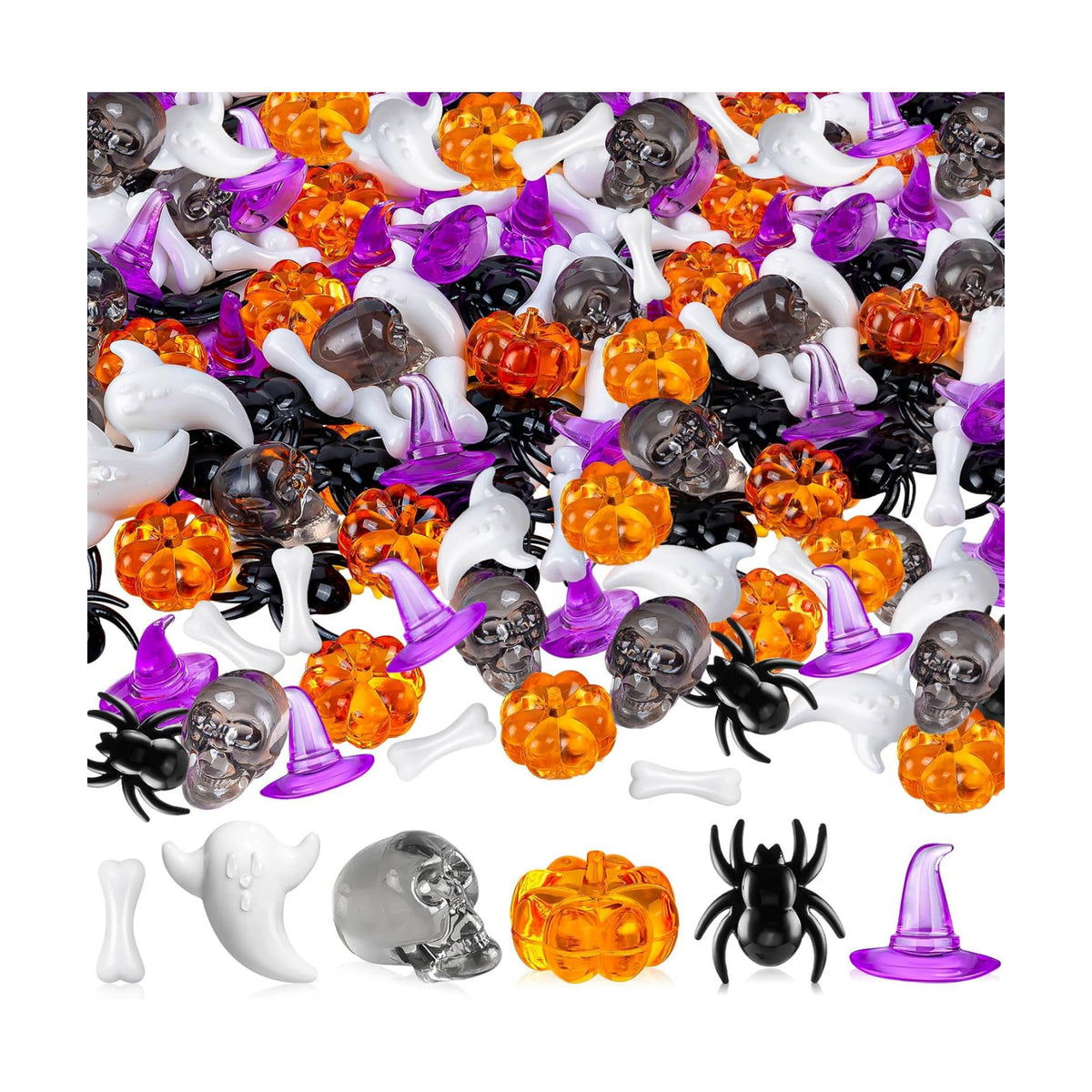 220 Pcs Halloween Vase Filler Decor