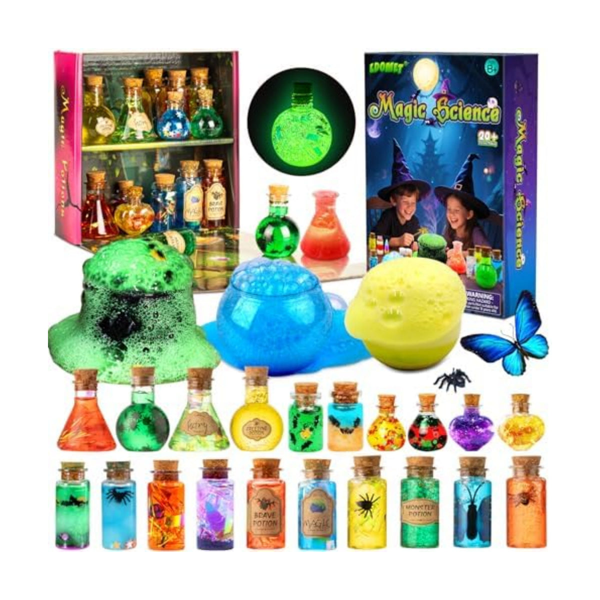LDomet Magic Potion Kit for Kids Ages 8-12, Science Kit with 20+ Creations